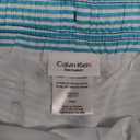 Calvin Klein Men's Volley Quick Dry Lightweight Swim Trunk, Atlantis, Medium