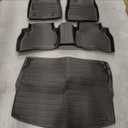 Auxko All Weather Floor Mats Cargo Mat Fit for Chevrolet Chevy Trailblazer FWD 2026 2025 2024 2023 2022 2021 TPE Floor Liner Trunk Mat Trailblazer Accessories All Season Odorless Anti-Slip Black