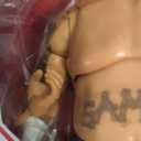 Mattel WWE Ultimate Edition Action Figure & Accessories Set Umaga 6-inch Collectible with Swappable Heads & Hands, 30 Articulation Points