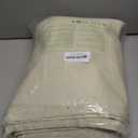 RYB HOME Privacy Room Divider Curtains Wide Blackout Drapes Noise & Odor Reducing Energy Saving Curtain Partitions for School Dorm Apartment Shared Room, W150 x L108 inch, Light Beige, 1 Pc