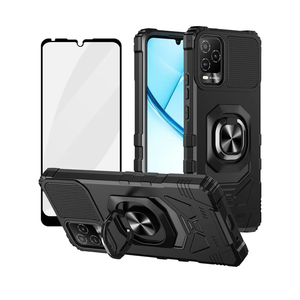 Ailiber for BLU View 5 Pro Phone Case, BLU B170D Case with Screen Protector, Ring Kickstand for Magnetic Car Mount, Military Grade, Shockproof Rugged Cell Phone Case for Tracfone BLU View 5 Pro-Black