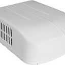 Icon Aftermarket A/C Shroud - fits Dometic Brisk Air Duo Therm - White