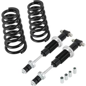 Front Coilover Shock Absorber Strut Pair Set Adj. 500 lb Springs Compatible for 73-77 A-Body 82-88 G-Body