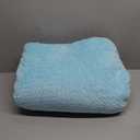 NEWCOSPLAY Super Soft Twin Blanket Turquoise Premium Silky Flannel Fleece Leaves Pattern Lightweight Bed Blanket All Season Use (Turquoise, Twin(60"x80"))