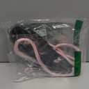 GORILLA GRIP Dog Leash, Heavy Duty Reflective Rope Leashes for Large, Medium, Small Breed Dogs, Puppy Training Essential for Walks, Hikes, Soft Handle, Rotating Metal Clip, Waste Bag Dispenser, Pink (5 Feet x 1/3 Inch)