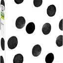 Avery Durable View 3 Ring Binder, 1 Inch Round Rings, Black and White Dots, 1 Fashion Binder
