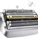 92S Series 9 Electric Shaver Replacement Head Compatible with All Braun Series 9 Electric Razors Replacement Heads,Compatible with 9477cc,9330s,9465cc,9460cc,9419s,9390cc,9385cc (92S-Silver)