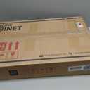 TETOTE 15 x 26 Bathroom Mirror with Storage with Tempered Beveled Mirror Silver Medicine Cabinet Aluminum Cabinet DTC Hinges, Stepless Adjustable Shelves, Recessed/Surface-Mounted