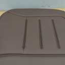 KAYI Car Seat Cushion, Comfort Memory Foam Car Cushions for Driving, Breathable Leather Surface with Anti Slip Rubber Bottom, Seat Cushion for Car and Office Chair (1 Pack, Brown)