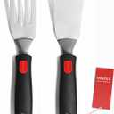 Professional Mini-Serving Spatula Set, Stainless Steel Cutter and Serve Turner for Serving, Flipping or Cooking, Ideal for Brownies, Tiramisu, Cakes, Lasagna or Cookie etc.