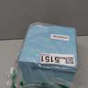 Cholemy 5 Pcs Square Nesting Boxes Decorative Gift Boxes with Lid and Ribbon Assorted Sizes Wrap for Valentines Day, Engagement, Anniversary, Birthday, Bridal Shower Party Gifts(Light Blue)