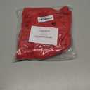 Allimy Women Summer Dressy Casual 2026 Short Sleeve Blouses and Tops Trendy Tunics Medium Red