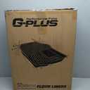 G-PLUS Floor Mats Compatible with Jeep Wrangler JL Unlimited 4 Door Only 2018-2024 (Not Fit for JK or 4XE) All Weather Full Cover Protection Front 1st & 2nd Row Floor Liner Cargo Liners Black (3PCS Fit Jeep Wrangler JL 2018-2024)