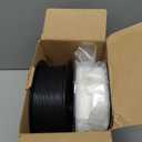 Creality 2kg Black & White PLA 1.75mm Filament Bundle for 3D Printing with No-Tangling Strong Bonding and Overhang Performance, Accuracy +/- 0.02mm