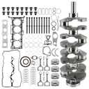 partszen 23111-2G200 Engine Overhaul Kit Crankshaft Piston Rod Gasket Bolt Bearing Fit for Hyundai Sonata Santa Fe Sport Tucson for Kia Optima Sportage Sorento 2.4L 2011-2020