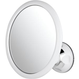 MIRRORVANA Anti Fog Mirror for Shower - Fogless, Shatterproof Shaving Mirror with 360° Swivel and Adjustable Suction Cup - 6.7" x 6.7" Round
