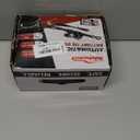 Retractable Ratchet Straps with Soft Loops (4 Pack)-(1,500lb Break Strength)-1 Inch x 12 Feet Heavy Duty Auto Self Retracting Tie Down Strap for Truck, Cargo Trailer, Motorcycle, Rad & More