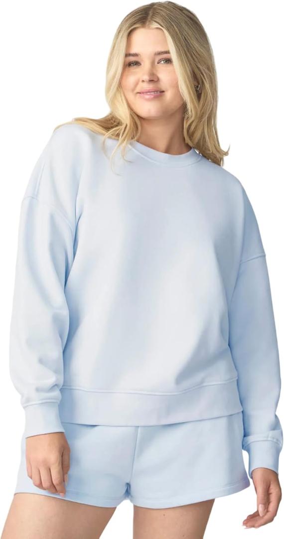 florence by mills Women's Cozy Crush Oversized Sweatshirt, XXS