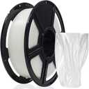 FLASHFORGE 3D Printer Filament, PLA PRO Filament 1.75mm, 1KG Spool (2.2lbs), Dimensional Accuracy +/- 0.02mm for FDM 3D Printers, Better Tenacity & No Knotting (Transparent)