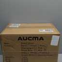 Aucma Stand Mixer,6.5-QT 660W 6-Speed Tilt-Head Food Mixer, Kitchen Electric Mixer with Dough Hook, Wire Whip & Beater 2 Layer Red Painting (6.5QT, Red)