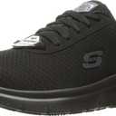 Skechers Men's Flex Advantage Bendon Work Shoe (8.5, Black)