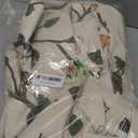 ISAENNE French Beige Linen Semi Blackout Curtains with Grommets,Western Floral Pattern Decor Cottage Curtain for Kitchen Living Room Bedroom Window,2 Panels 65 Inches Wide by 63 Inches Long -Flora