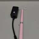 Wireless Remote Control Outlet, Magic Light Wand for Christmas Tree Lights and Home Decoration Lights, Remote Magic Wand Switch Kit with Music, Ideas for Kids/Friends/Family, Pink