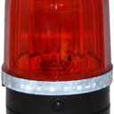 P6LM1 LED Portable Rapid Flashing Safety Lights Personal Hazard Light (RED)