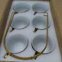 20-Count Purple European Ceramic Tea Set - Elegant Gold-Plated Coffee Cup & Saucer Collection for 6 People, Vintage Style Porcelain Tea Service for Afternoon Tea, Parties & Home Use