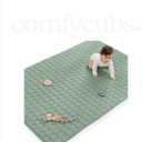 Premium Play Mat - Soft and Comfortable Kids & Toddler Play Mat with Non-Slip Bottom By Comfy Cubs - Fern, Rectangle, 36x60