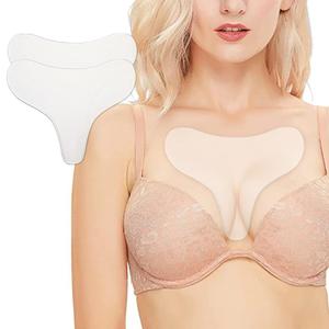 Chest Wrinkle Pads-2 Pcs Silicone Patches for Wrinkles, Anti Wrinkle Patches for Decollete & Cleavage, Anti Aging Wrinkle Remover, Reusable Overnight Wrinkles Treatment While Sleeping