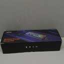 TopMade Wireless Charging Mouse Pad, RGB Gaming Mousepad, 35.4" x 15.8" Extra Large Waterproof Keyboard Desk Pad, Cool Computer Desk Mat, Black (Includes 20W PD Power Adapter & 6.56ft Woven Cable)