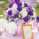 MACTING Purple Artificial Flowers 30PCS Fake Roses with Stem Real Touch Soft Foam Roses for Mothers Day DIY Wedding Bouquet Table Centerpieces Party Bridal Shower Home Summer Decorations