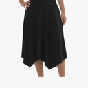 Knee Length Skorts Skirts for Women with Pockets High Waisted Athletic Skorts Womens Modest Midi Skirts Plus Size, 2XL