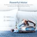 JIGOO S300 PRO Mattress Vacuum Cleaner with UV & Ultrasonic and High Heating,Anti-allergen Powerful Handheld Vacuum for Bed,Sofa