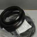 Wheelchair Replacement Tires (1 Pair, Thickening Type), 24" x 1" Universal Flat-Free Polyurethane Tires, Suitable For Manual Wheelchair Tire Replacement