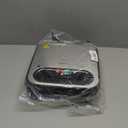 OVENTE Electric Sandwich Maker with Non-Stick Plates, Indicator Lights, Cool Touch Handle, Easy to Clean and Store, Perfect for Cooking Breakfast, Grilled Cheese, Tuna Melts and Snacks, Black GPS401B