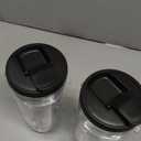 2 Pcs Ninja Cups for Blender 32Oz  Ninja Bullet Replacement Cups with Sip & Seal Lids  Fits BL480/BL450/480D, BN800/751/801/401, Auto IQ Series NN100/101/102, BL910 | SS101/151/401 | Twist-On Design
