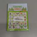Camping Bingo Game - 24 Player Outdoor Activity for School Parties, Birthdays and Nature Parties