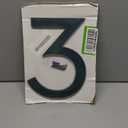 Montague Metal Products MHN-12-F-HG1-3 Solid Brushed Aluminum Modern Floating Address House Numbers, 12", Powder Coated Hunter Green