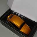 INJORA BUG24 Body with Roll Cage for 1/24 Axial SCX24 C10 JLU Bronco Base Camp 4Runner Upgrade(Orange)