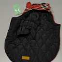 Kuoser Waterproof Dog Coat, Reversible Dog Jacket for Medium Dogs, Adjustable Durable Doggie Winter Coat Warm Puppy Cold Weather Apparel from Small to Large Breed, Bright Red (Medium (Pack of 1))