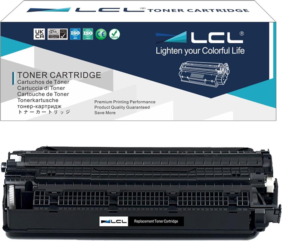 LCL Remanufactured E40 High Yield Toner Cartridge Replacement for Canon E40 1491A002AA FC100 120 108 128 200 204 206 208 210 220 224 226 228 230 310 330 336 530 PC-140 PC-150 PC-160 (1-Pack Black)