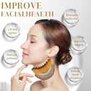 2 x Stainless Steel Gua Sha Tool & Lymphatic Drainage Face Brush Set, Facial Massage Kit for Jawline Sculpting Puffiness Lifting Relaxation, Contour Face Brush with Storage