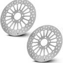 Youxmoto 2PCS 11.5 Front Brake Disc Rotors 2000-2007 For Harley Road King Street Glide Electra/Night Train/Fat Boy/Softail/Sportster/Super Glide Wide/Low Rider