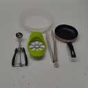 MINI Frying pan, Plastic Tableware, Silicone Tongs, Apple Wedger, Ice Cream Scoop