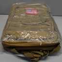 Tactical Backpack Cooler,Lunch Backpack for Men Adults Work with HandleSoft Cooler Backpack Insulated Waterproof Leak Proof (Brown)