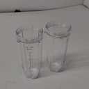 Replacement Part for Nutri Ninja Blender 2-Pack 32oz Replacement Cups Compatible with Nutri Ninja Auto-iQ Series Blenders