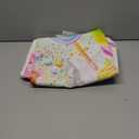 Ice Cream Birthday Backdrop Candy Ice Cream Donut Party Background for Photography Colorful Girls Sweet One Birthday Banner Cake Table Decorations Photo Props (8X6FT)