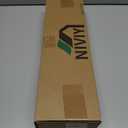 Niviy Curtain Rods for Windows 32 to 60 Inch, White Curtain Rods Set With 3 Brackets, Modern Decorative Drapery Rods, Heavy Duty Drapery Rods With White